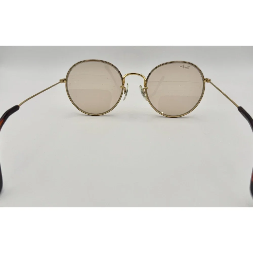 Vintage Bausch & Lomb Ray Ban Tortuga Round B-15 Brown 52-21 Sunglasses USA
